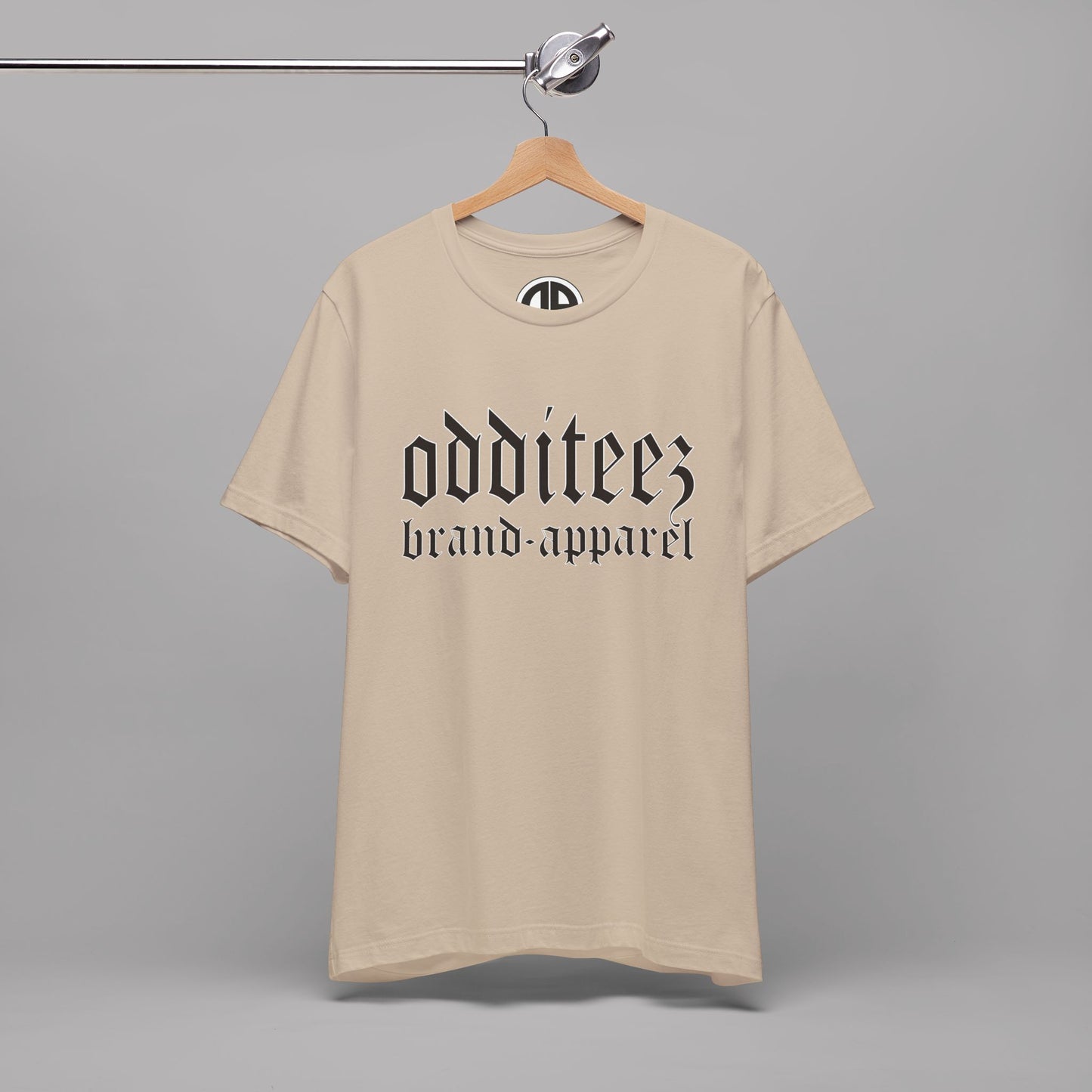 O.B.A. Old English Letters logo design, Unisex Adult Short-Sleeve Graphic Print T-Shirts