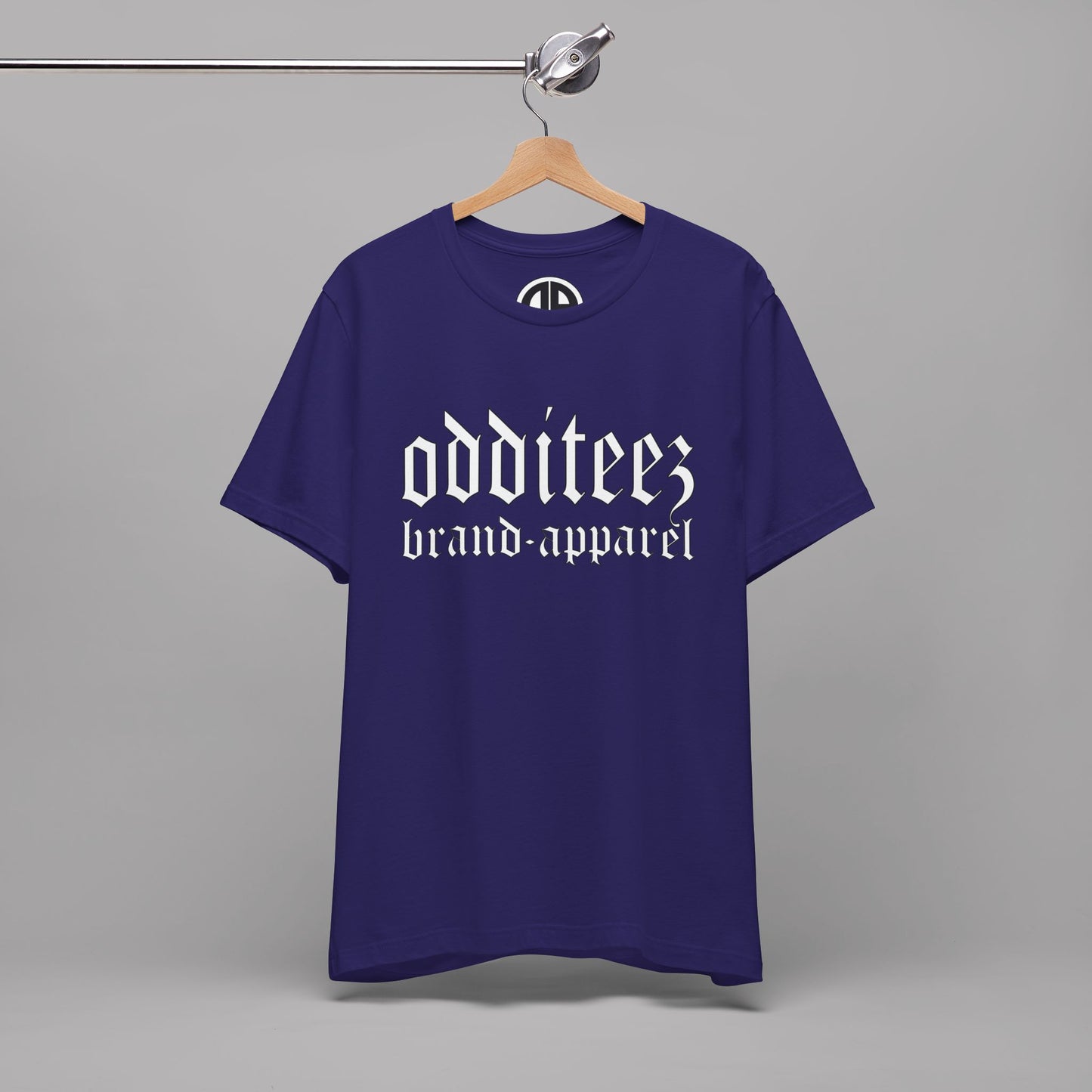 O.B.A. Old English Letters logo design, Unisex Adult Short-Sleeve Graphic Print T-Shirts