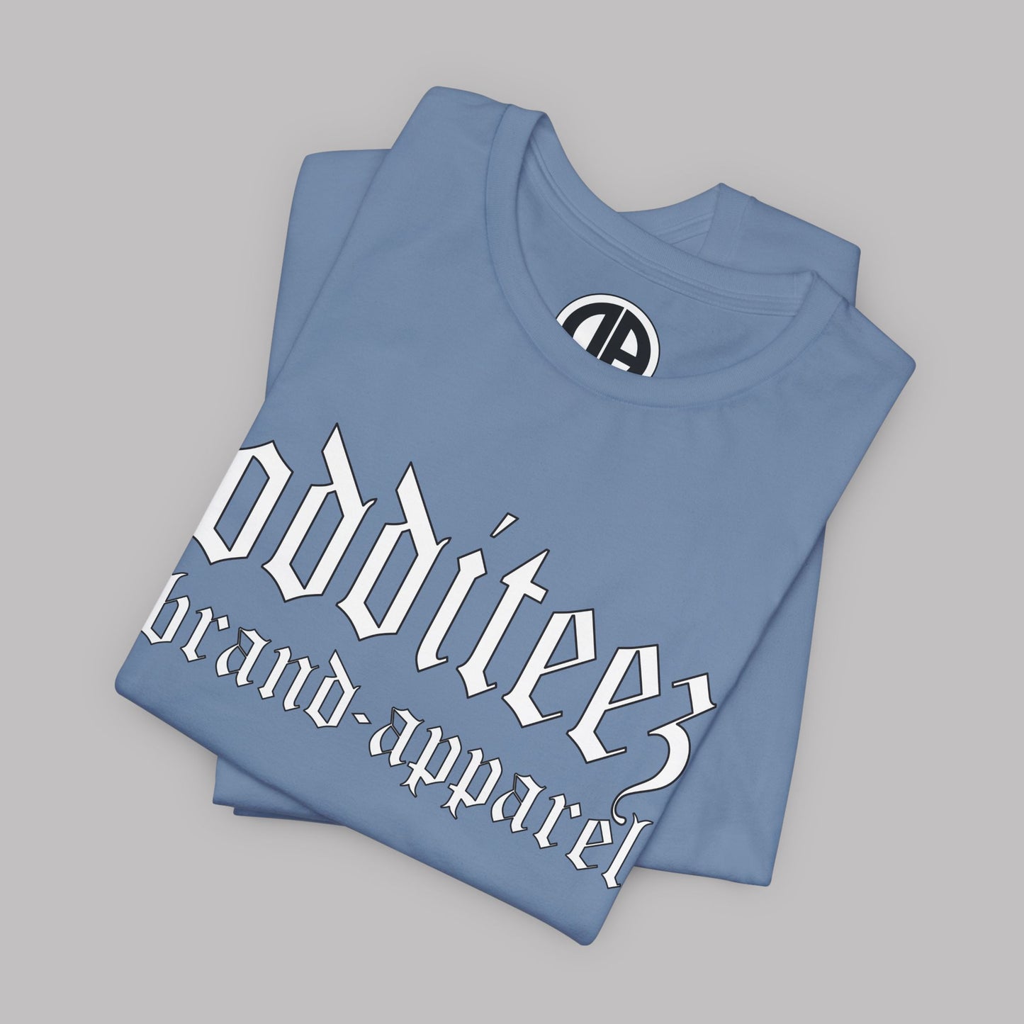 O.B.A. Old English Letters logo design, Unisex Adult Short-Sleeve Graphic Print T-Shirts