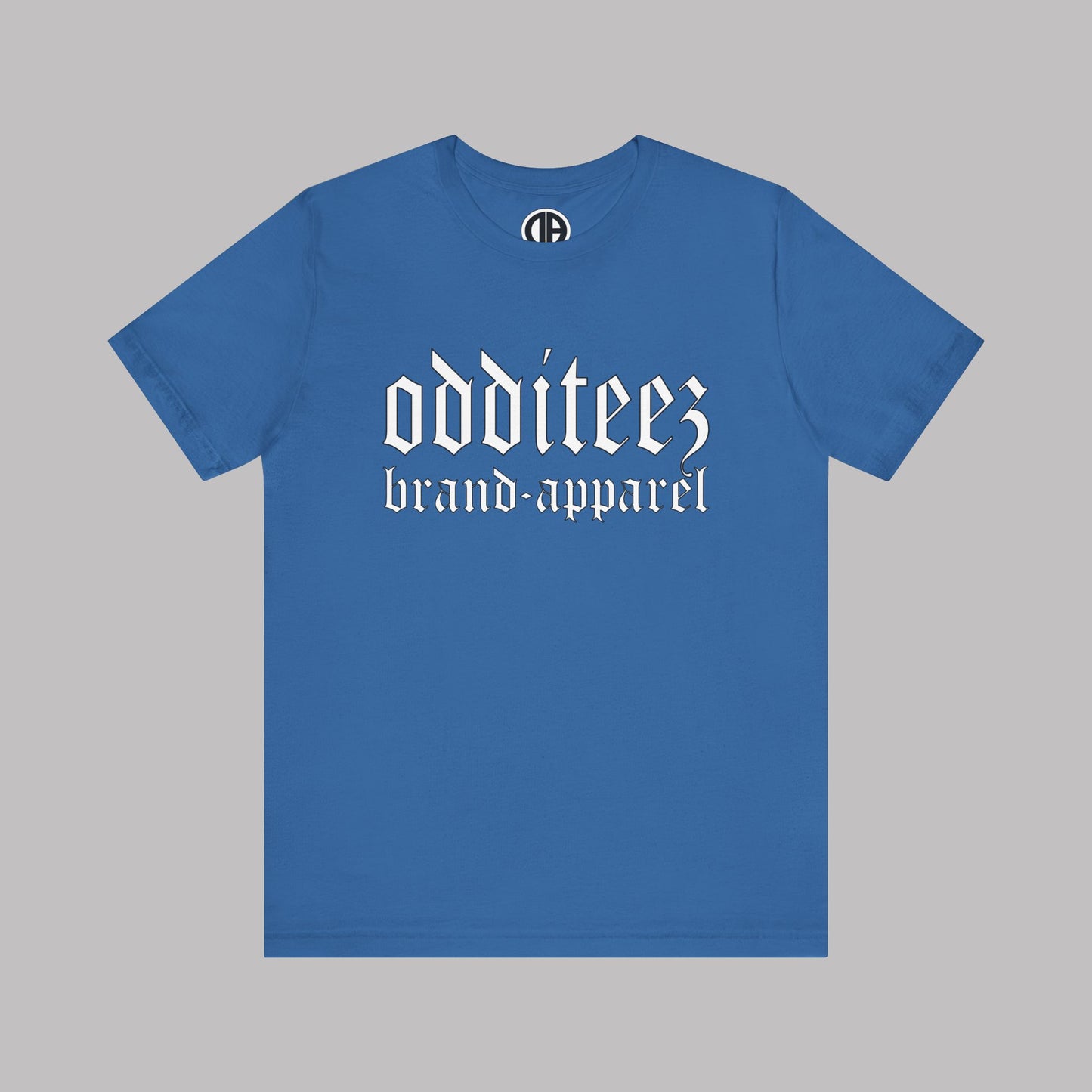 O.B.A. Old English Letters logo design, Unisex Adult Short-Sleeve Graphic Print T-Shirts
