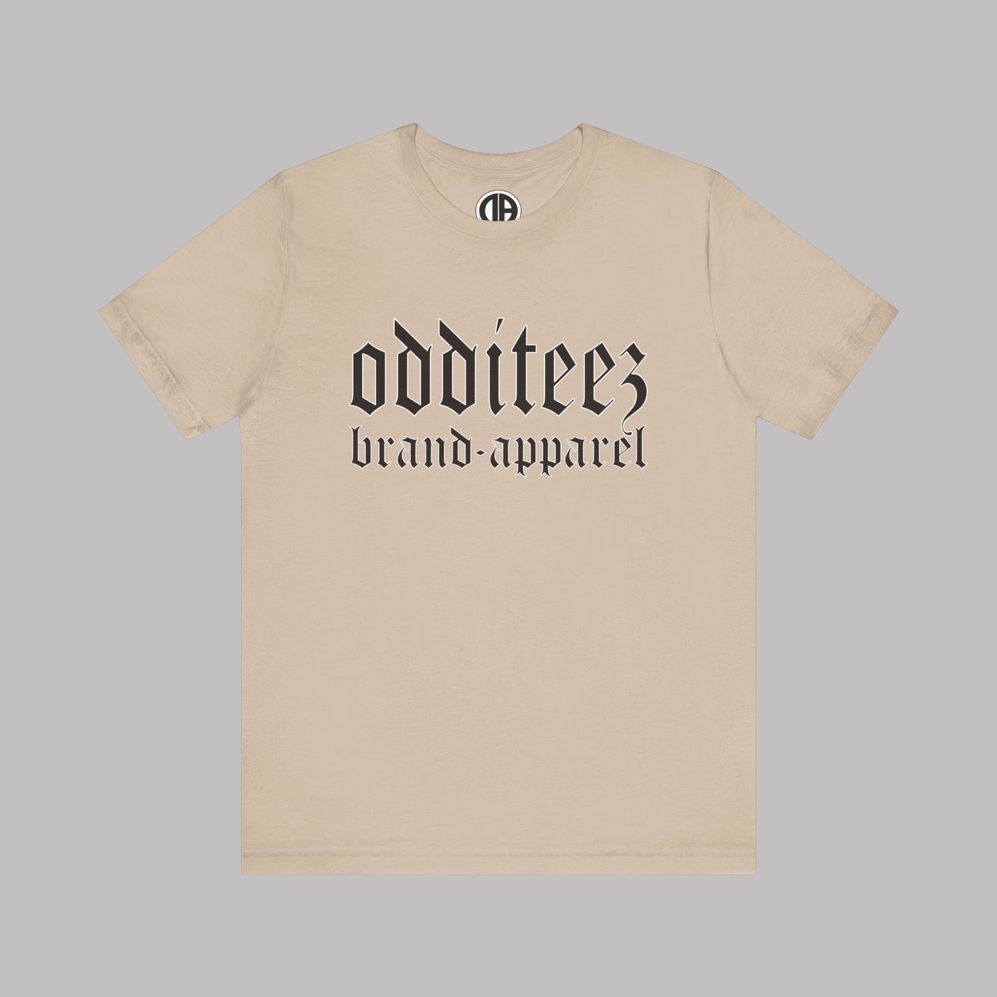 O.B.A. Old English Letters logo design, Unisex Adult Short-Sleeve Graphic Print T-Shirts