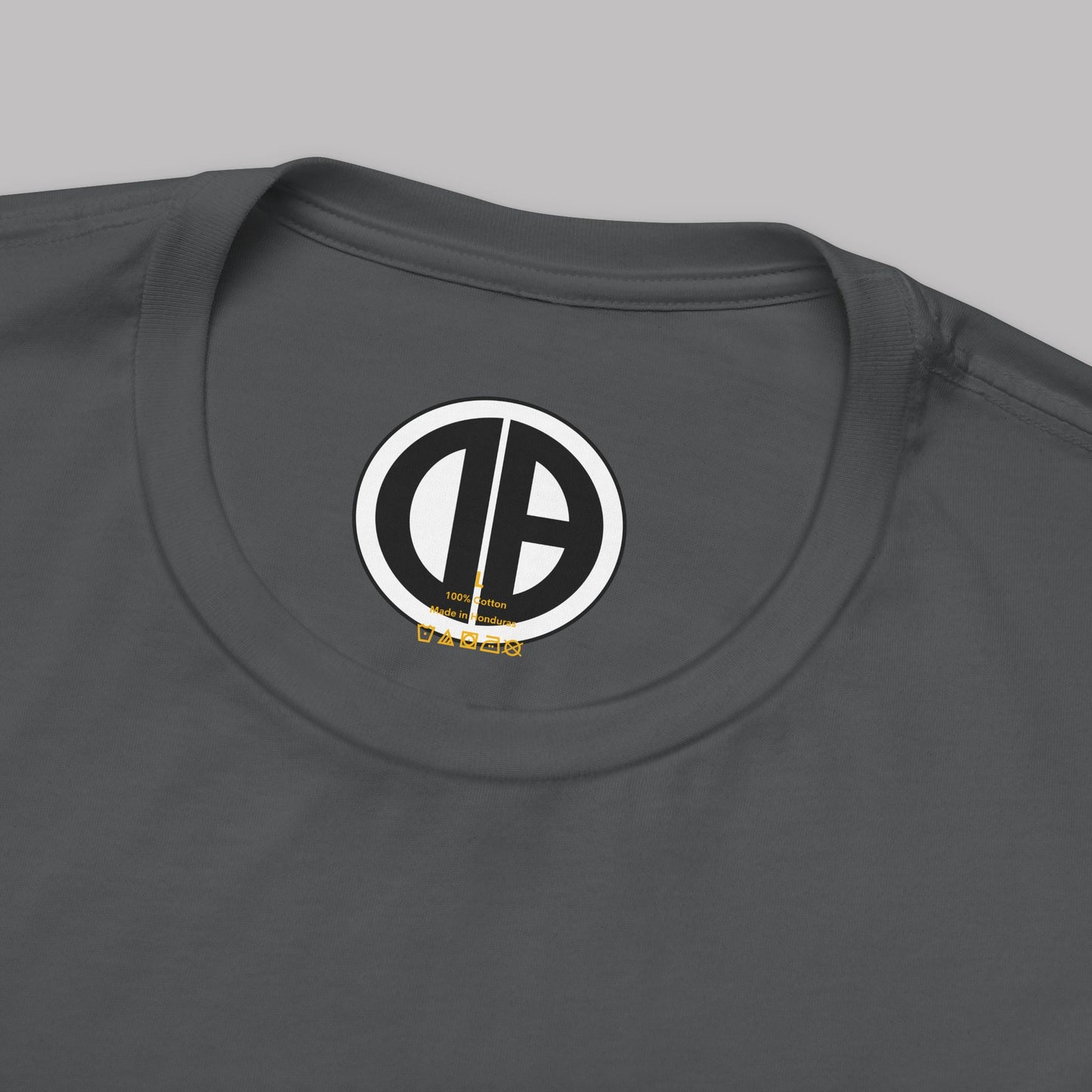 O.B.A. Old English Letters logo design, Unisex Adult Short-Sleeve Graphic Print T-Shirts