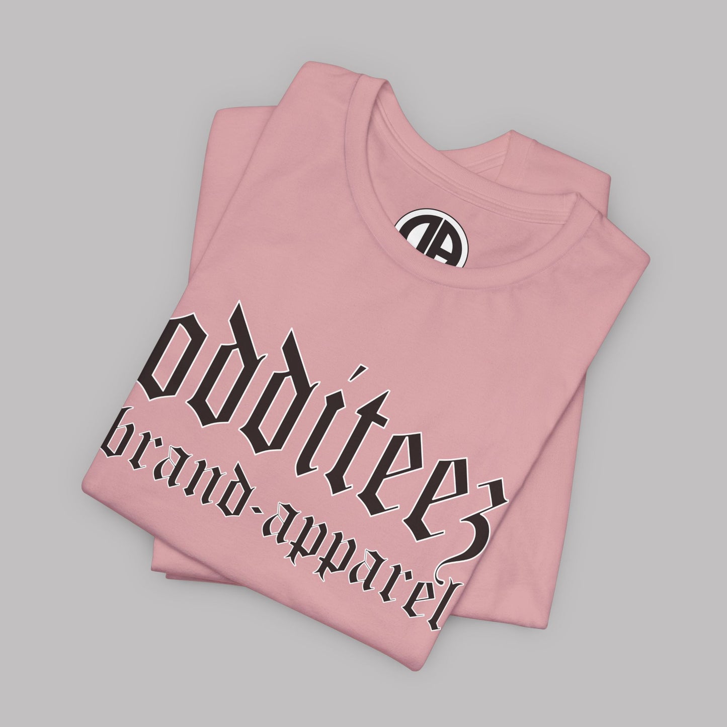 O.B.A. Old English Letters logo design, Unisex Adult Short-Sleeve Graphic Print T-Shirts