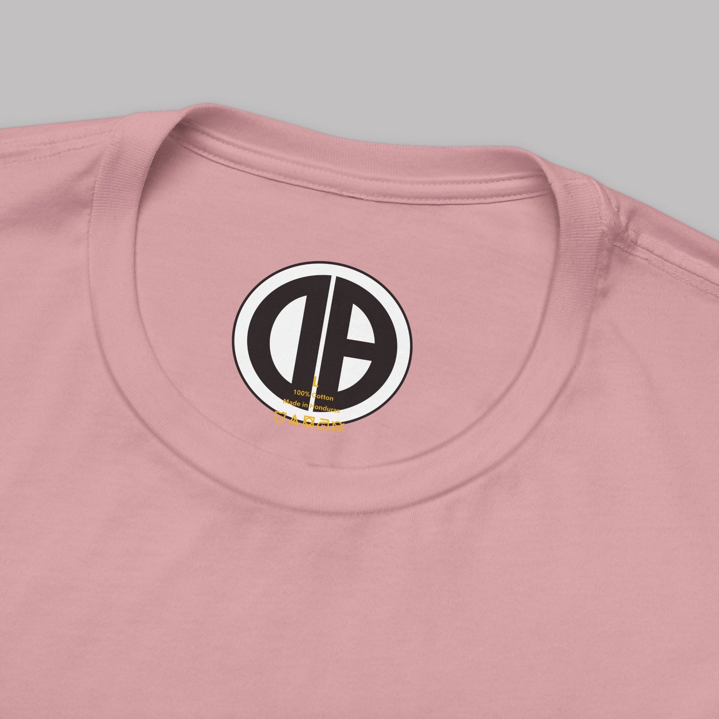 O.B.A. Old English Letters logo design, Unisex Adult Short-Sleeve Graphic Print T-Shirts