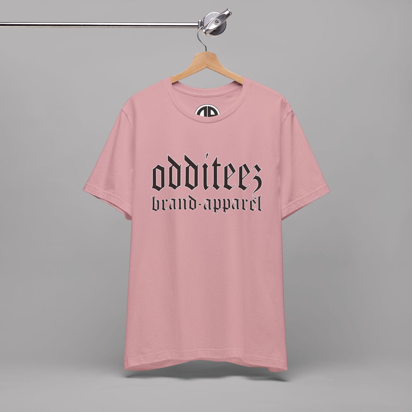 O.B.A. Old English Letters logo design, Unisex Adult Short-Sleeve Graphic Print T-Shirts