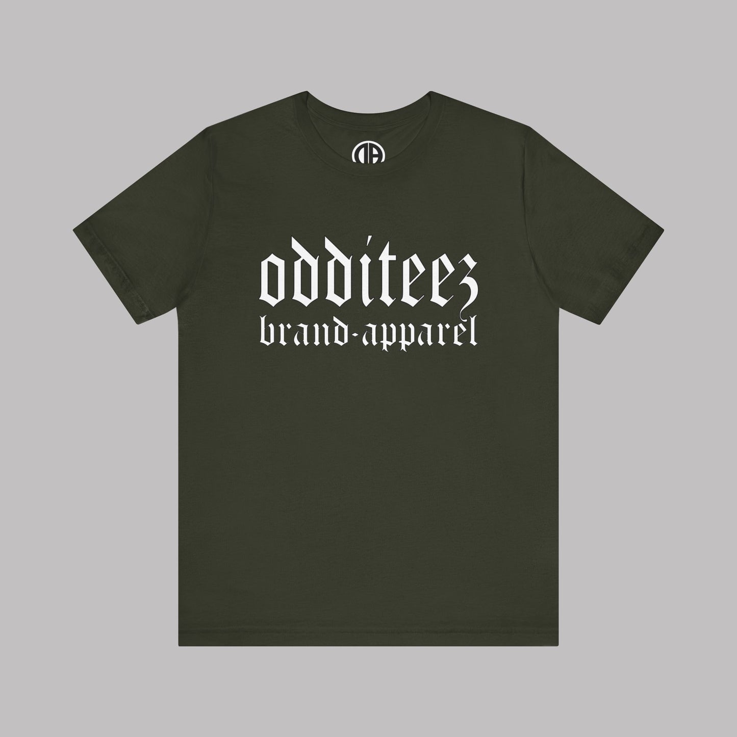 O.B.A. Old English Letters logo design, Unisex Adult Short-Sleeve Graphic Print T-Shirts