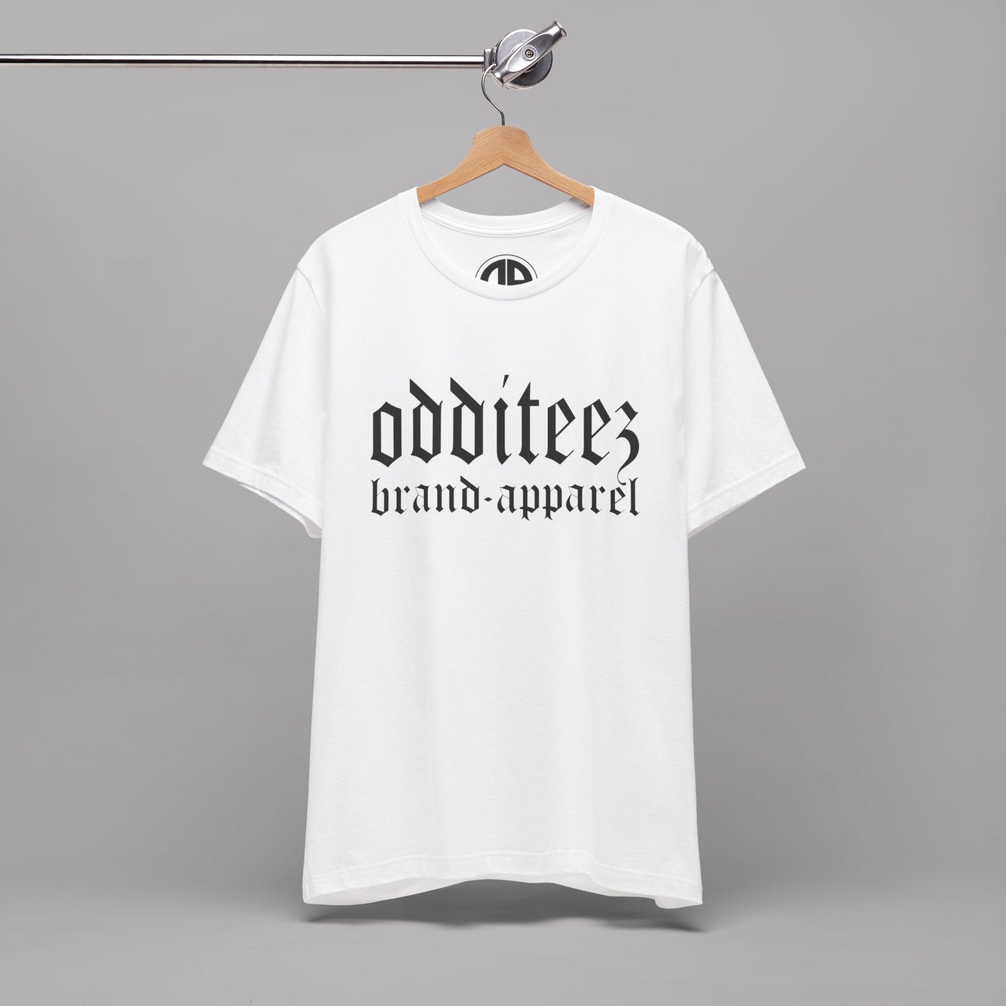 O.B.A. Old English Letters logo design, Unisex Adult Short-Sleeve Graphic Print T-Shirts