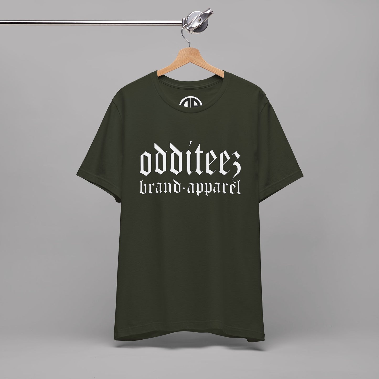 O.B.A. Old English Letters logo design, Unisex Adult Short-Sleeve Graphic Print T-Shirts