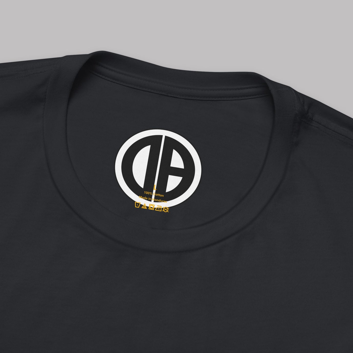 O.B.A. Old English Letters logo design, Unisex Adult Short-Sleeve Graphic Print T-Shirts