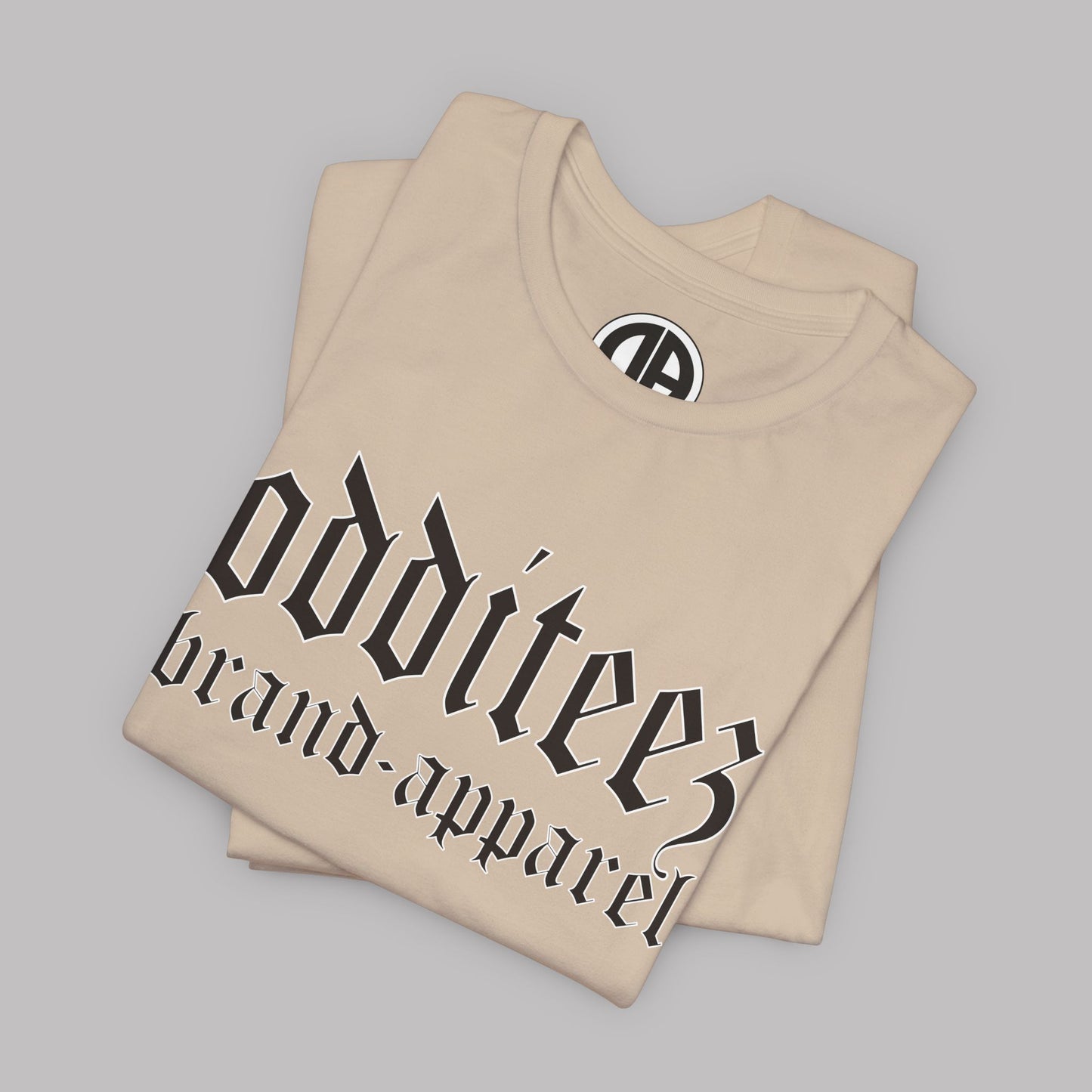 O.B.A. Old English Letters logo design, Unisex Adult Short-Sleeve Graphic Print T-Shirts