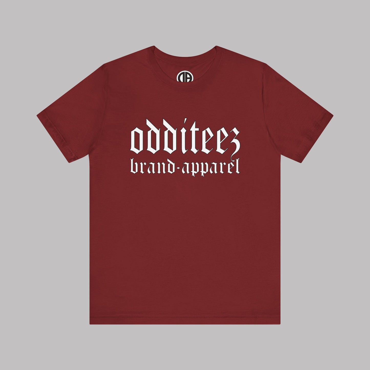 O.B.A. Old English Letters logo design, Unisex Adult Short-Sleeve Graphic Print T-Shirts