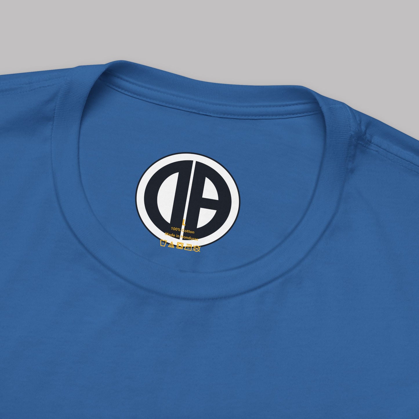 O.B.A. Old English Letters logo design, Unisex Adult Short-Sleeve Graphic Print T-Shirts