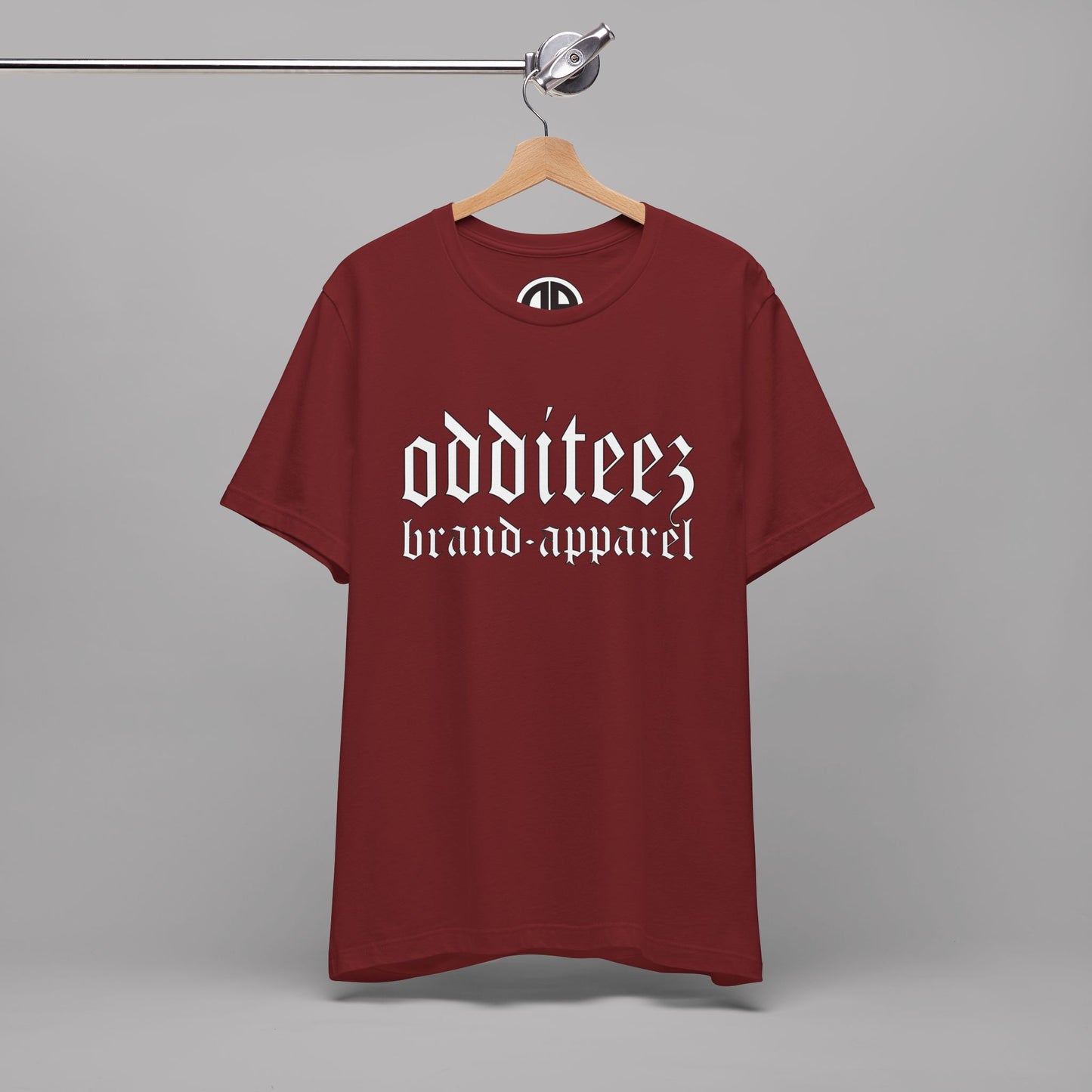 O.B.A. Old English Letters logo design, Unisex Adult Short-Sleeve Graphic Print T-Shirts