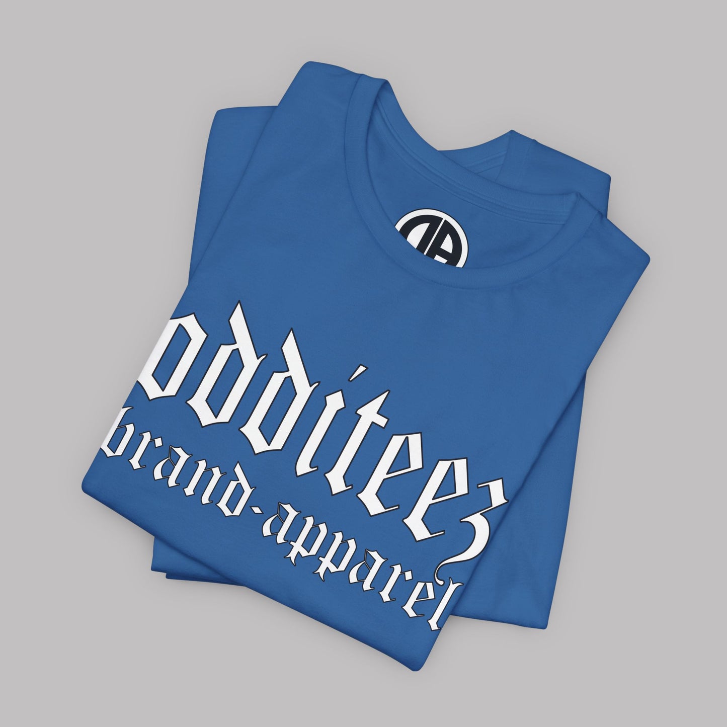 O.B.A. Old English Letters logo design, Unisex Adult Short-Sleeve Graphic Print T-Shirts