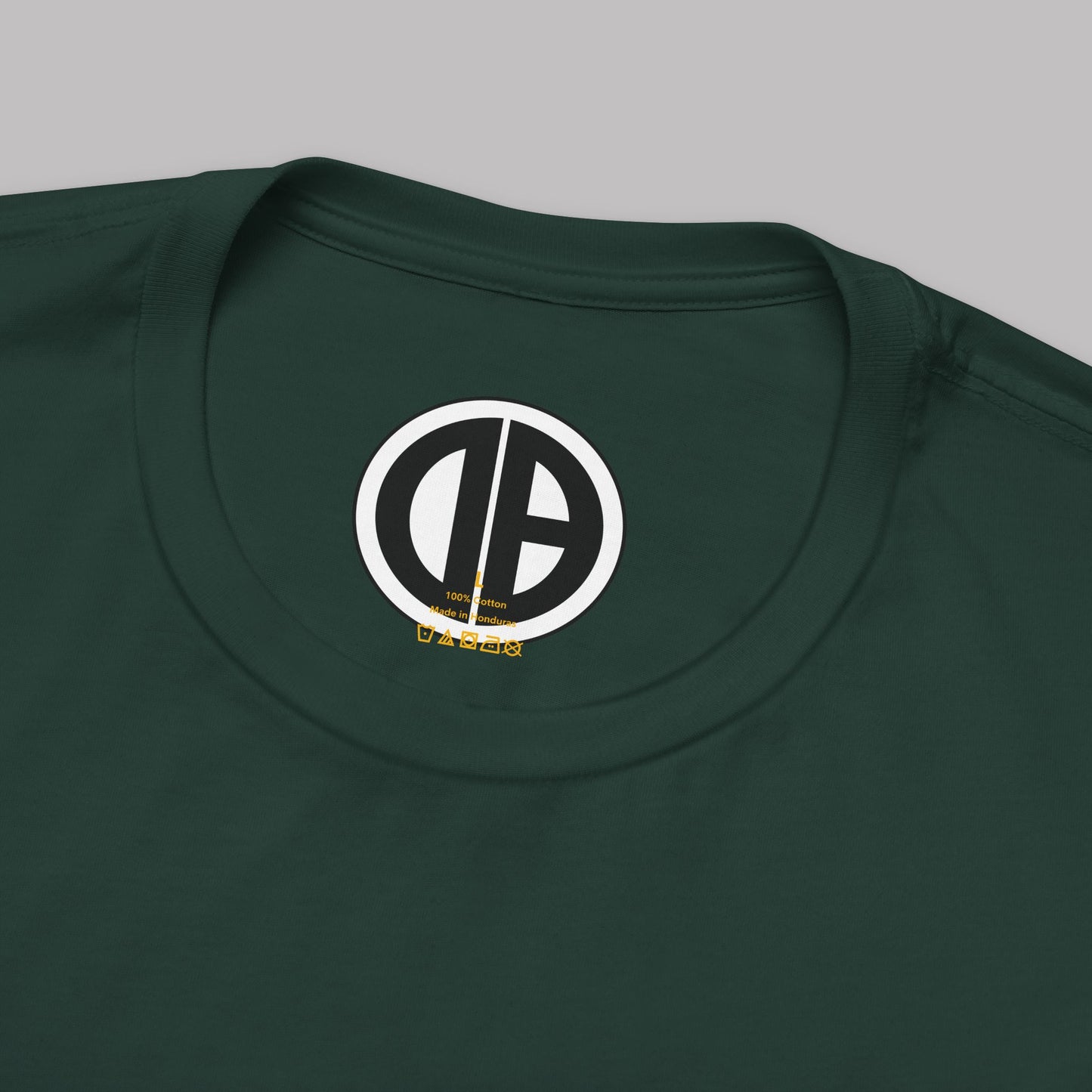 O.B.A. Old English Letters logo design, Unisex Adult Short-Sleeve Graphic Print T-Shirts