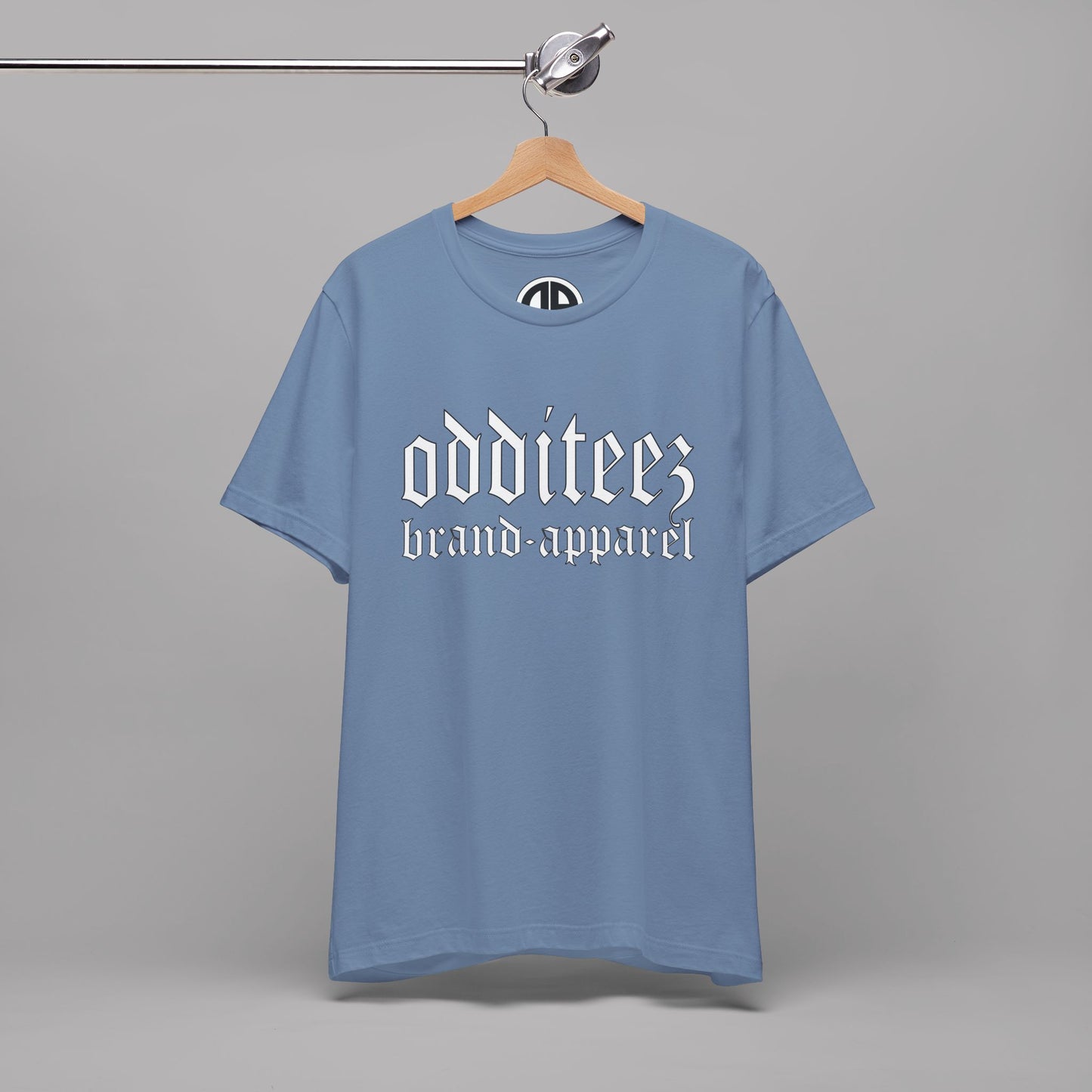 O.B.A. Old English Letters logo design, Unisex Adult Short-Sleeve Graphic Print T-Shirts