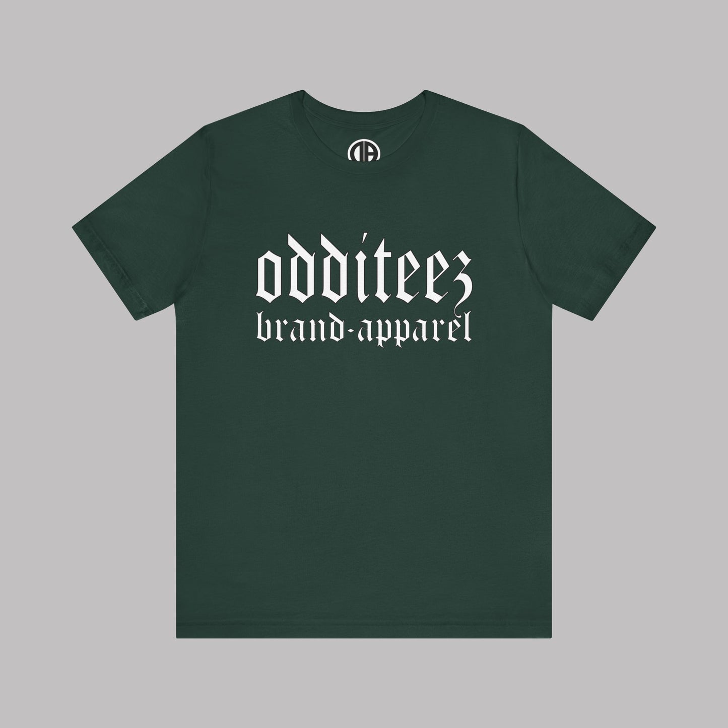O.B.A. Old English Letters logo design, Unisex Adult Short-Sleeve Graphic Print T-Shirts