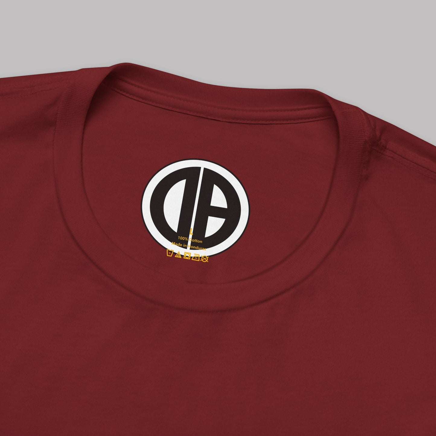O.B.A. Old English Letters logo design, Unisex Adult Short-Sleeve Graphic Print T-Shirts