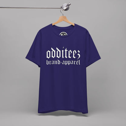 O.B.A. Old English Letters logo design, Unisex Adult Short-Sleeve Graphic Print T-Shirts