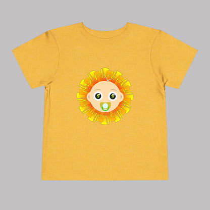 "My Parent's Golden Child" design, Unisex Toddler Short-Sleeve Graphic Print T-shirts