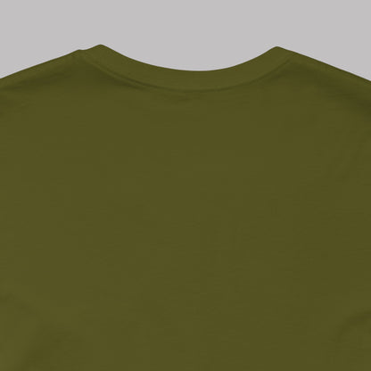 Vintage Military Green Odditeez Varsity Letters rectangular logo design, Unisex Adult Short-Sleeve Graphic Print T-Shirts
