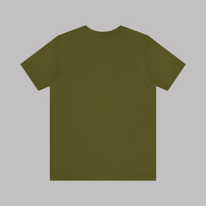 Vintage Military Green Odditeez Varsity Letters rectangular logo design, Unisex Adult Short-Sleeve Graphic Print T-Shirts