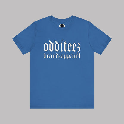 O.B.A. Old English Letters logo design, Unisex Adult Short-Sleeve Graphic Print T-Shirts