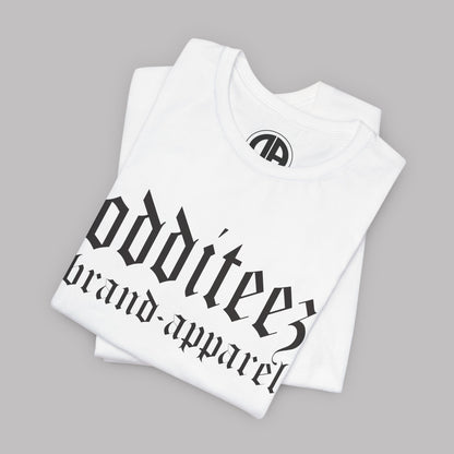 O.B.A. Old English Letters logo design, Unisex Adult Short-Sleeve Graphic Print T-Shirts