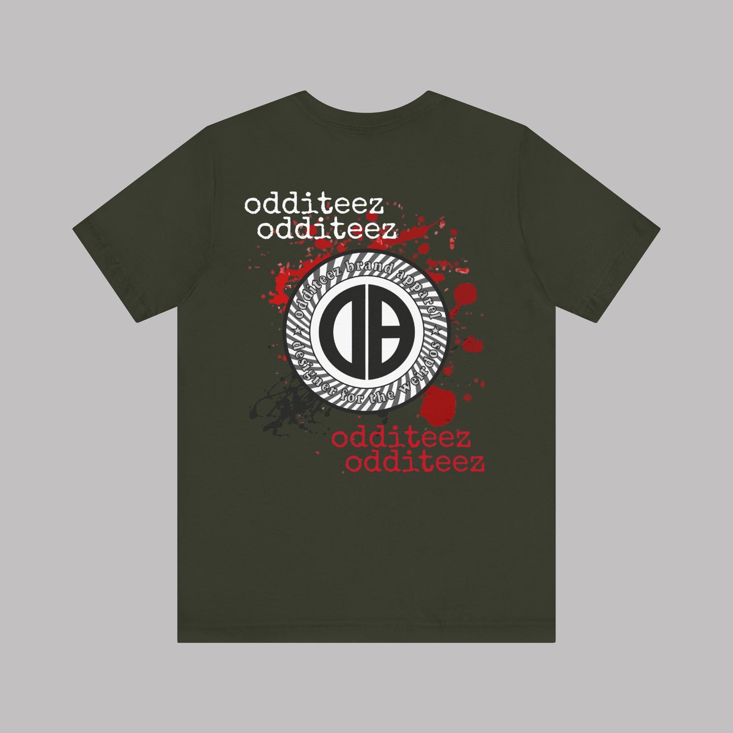 "Manufactured Defect" logo design, Unisex Adult Short-Sleeve Graphic Print T-Shirts