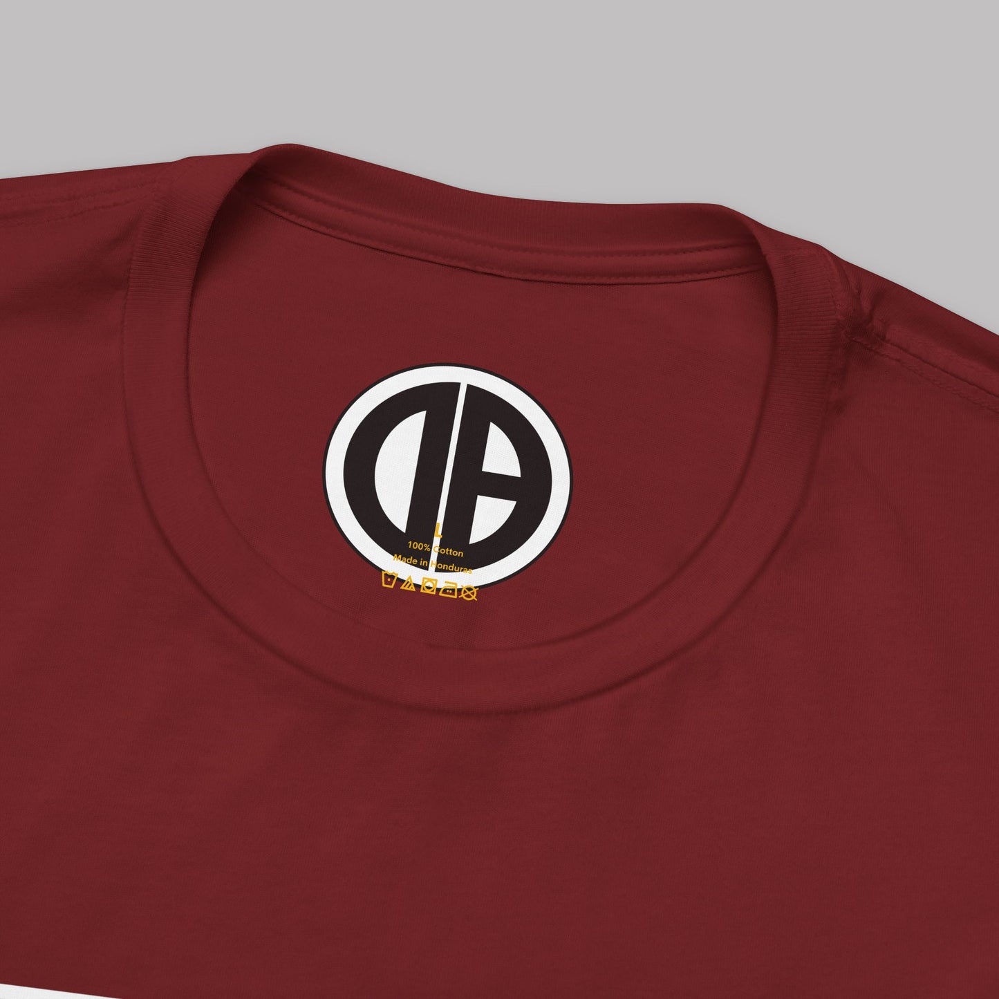 Vintage White Odditeez Varsity Letters rectangular logo design, Unisex Adult Short-Sleeve Graphic Print T-Shirts