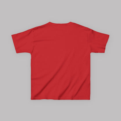"Mommy's Little Hellion" Cat Post design, Unisex Kids' Short-Sleeve Heavy Cotton™ T-shirts
