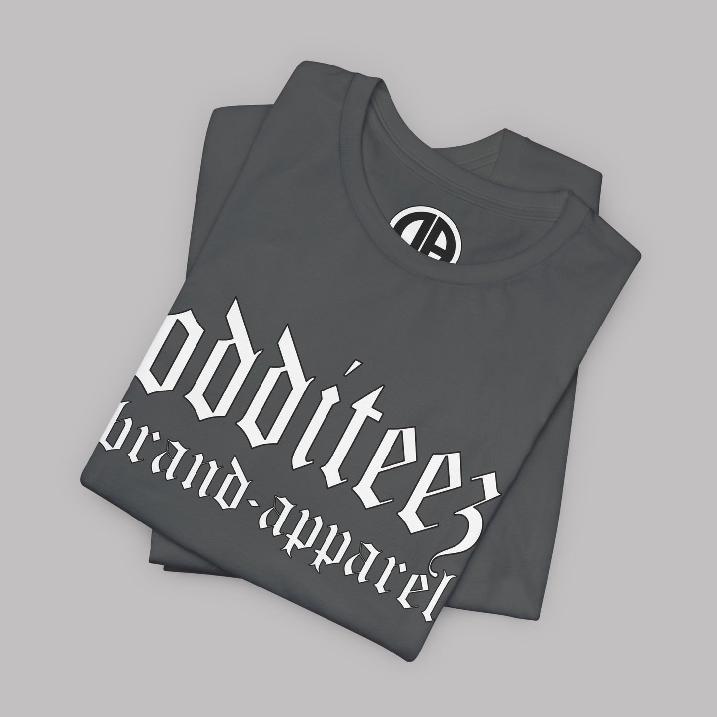 O.B.A. Old English Letters logo design, Unisex Adult Short-Sleeve Graphic Print T-Shirts