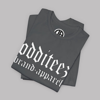O.B.A. Old English Letters logo design, Unisex Adult Short-Sleeve Graphic Print T-Shirts