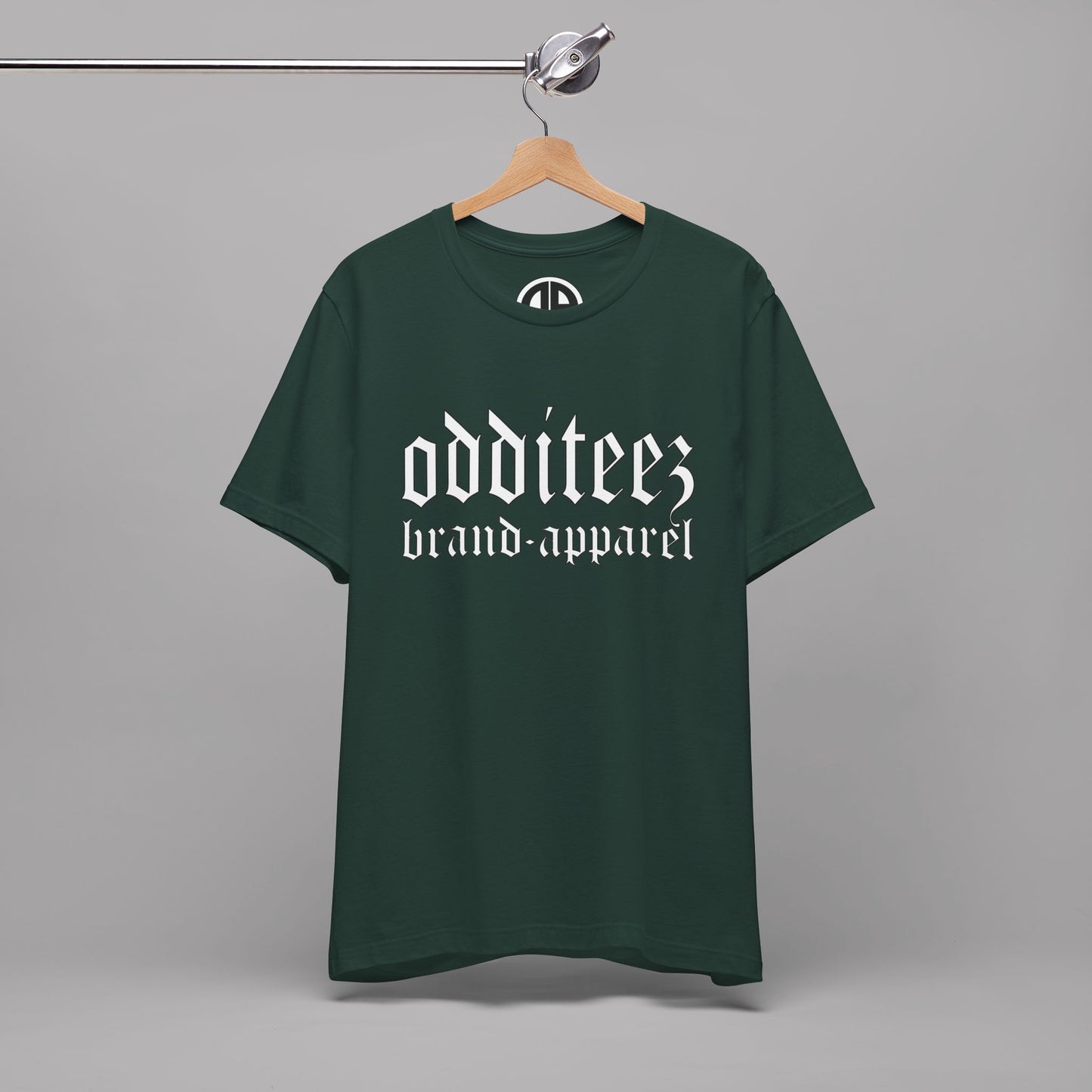 O.B.A. Old English Letters logo design, Unisex Adult Short-Sleeve Graphic Print T-Shirts