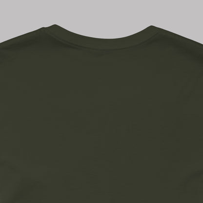 Vintage Military Green Odditeez Varsity Letters rectangular logo design, Unisex Adult Short-Sleeve Graphic Print T-Shirts