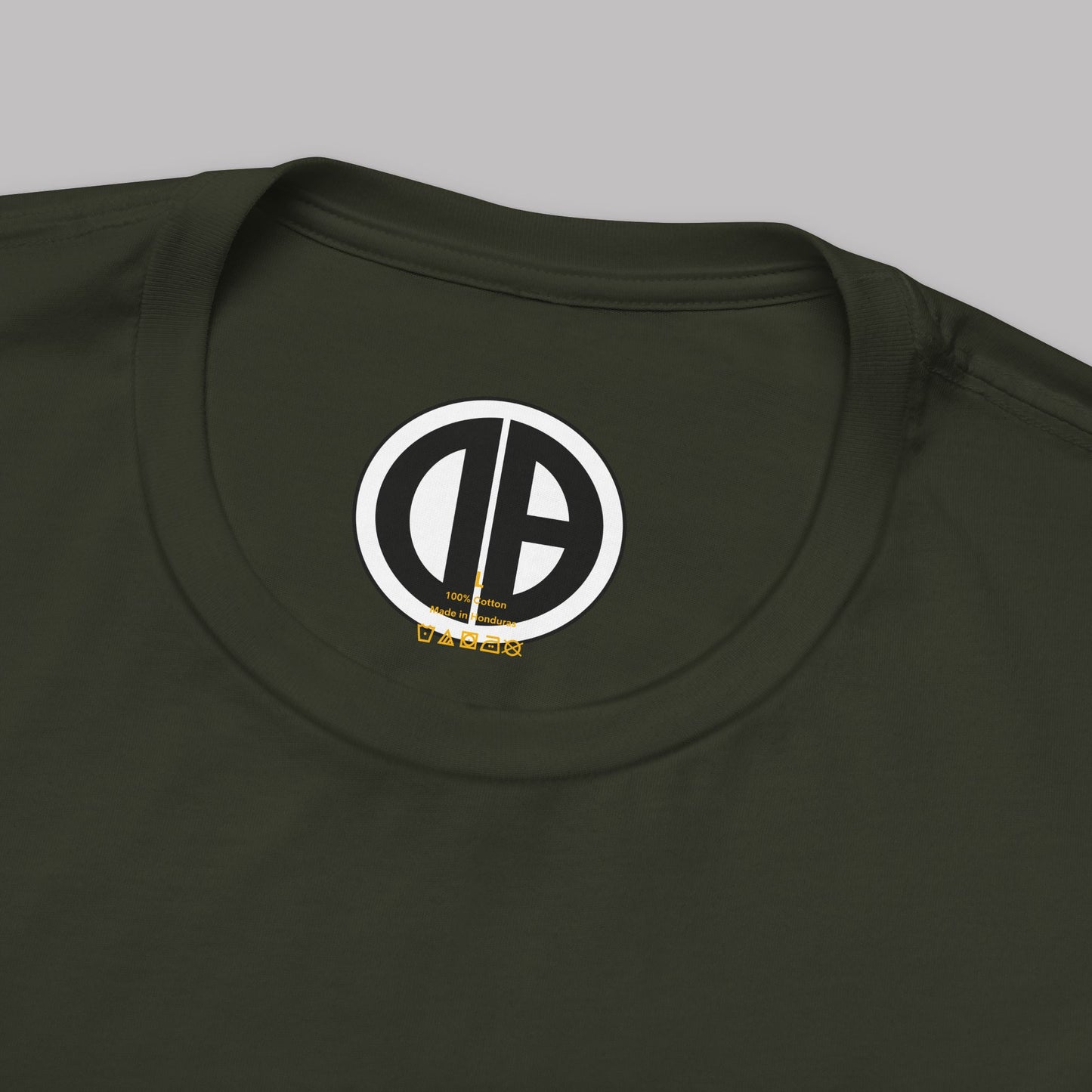 O.B.A. Old English Letters logo design, Unisex Adult Short-Sleeve Graphic Print T-Shirts