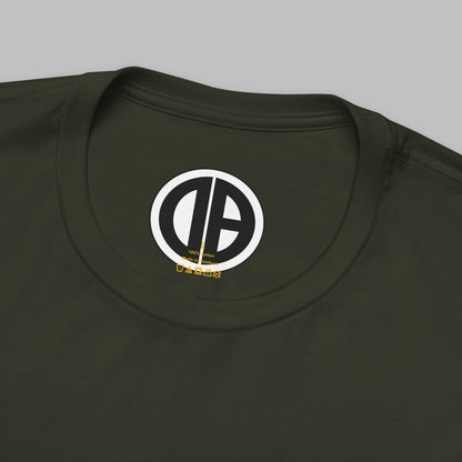 O.B.A. Old English Letters logo design, Unisex Adult Short-Sleeve Graphic Print T-Shirts