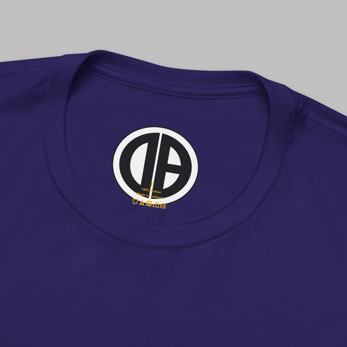 O.B.A. Old English Letters logo design, Unisex Adult Short-Sleeve Graphic Print T-Shirts