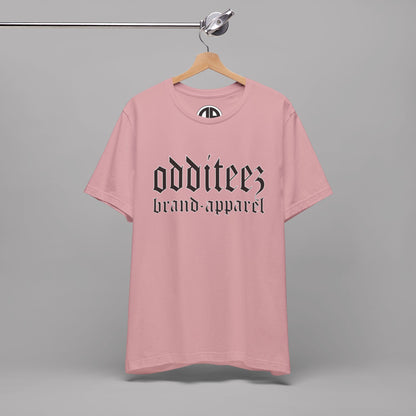 O.B.A. Old English Letters logo design, Unisex Adult Short-Sleeve Graphic Print T-Shirts
