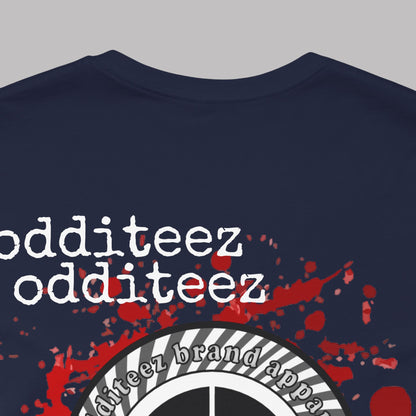 "Manufactured Defect" logo design, Unisex Adult Short-Sleeve Graphic Print T-Shirts