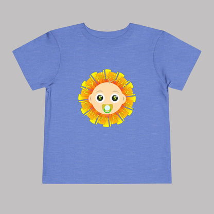 "My Parent's Golden Child" design, Unisex Toddler Short-Sleeve Graphic Print T-shirts