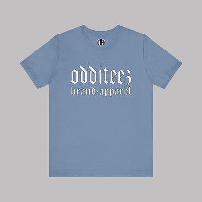 O.B.A. Old English Letters logo design, Unisex Adult Short-Sleeve Graphic Print T-Shirts