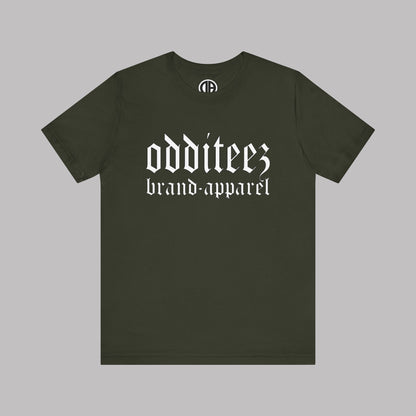 O.B.A. Old English Letters logo design, Unisex Adult Short-Sleeve Graphic Print T-Shirts
