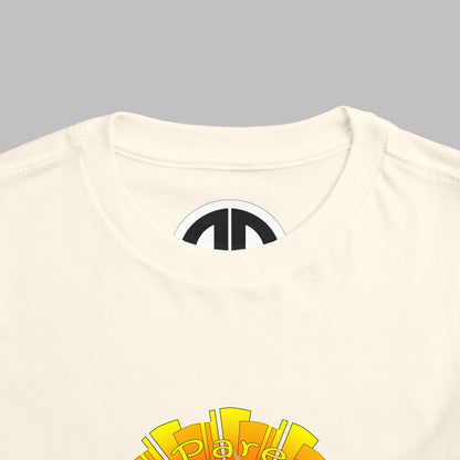 "My Parent's Golden Child" design, Unisex Toddler Short-Sleeve Graphic Print T-shirts