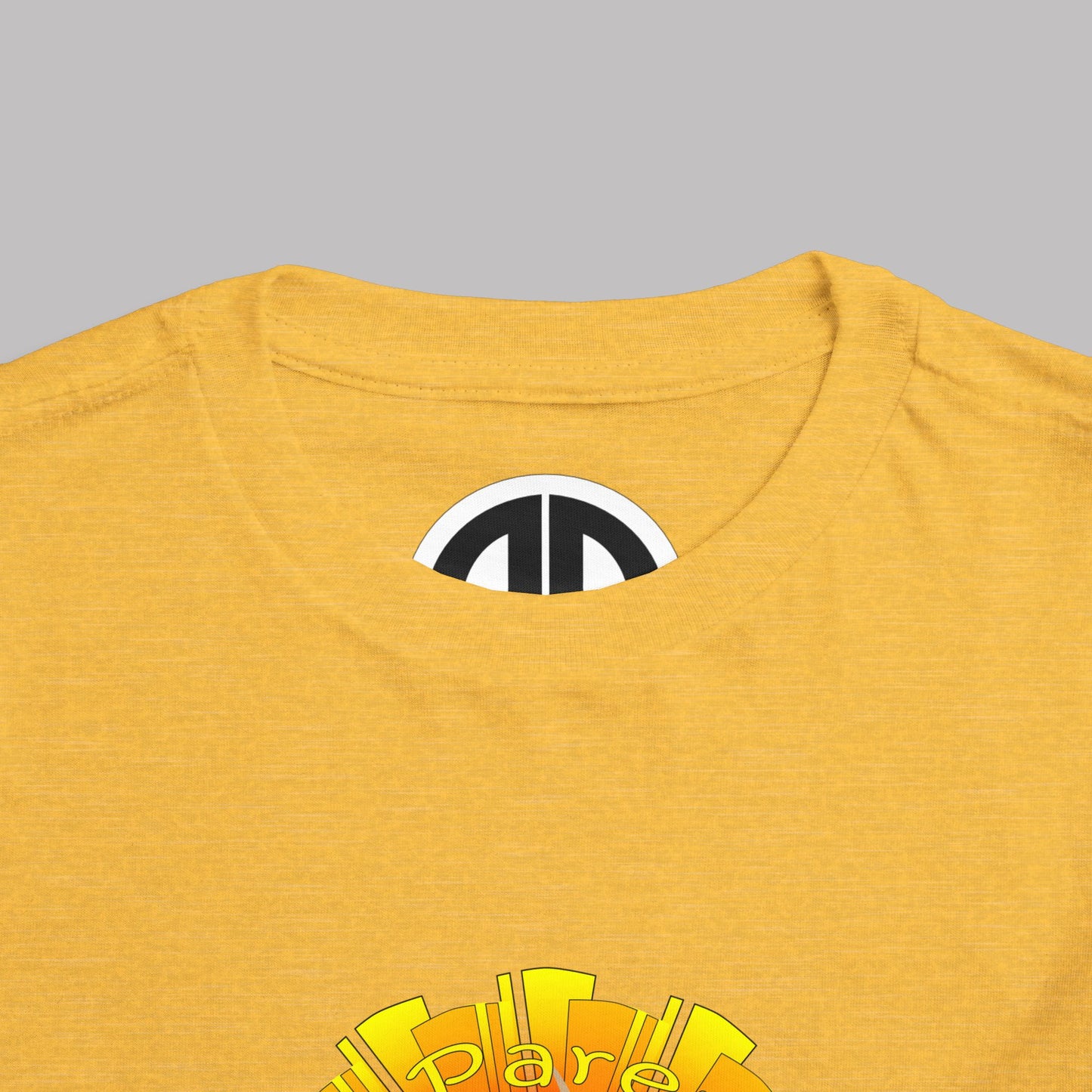 "My Parent's Golden Child" design, Unisex Toddler Short-Sleeve Graphic Print T-shirts