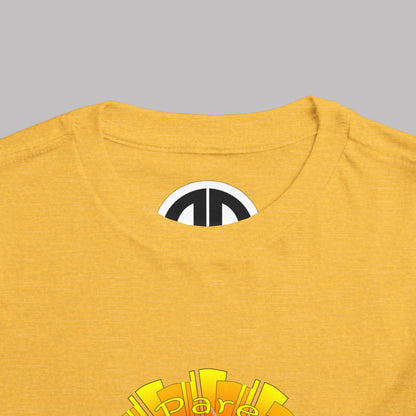 "My Parent's Golden Child" design, Unisex Toddler Short-Sleeve Graphic Print T-shirts