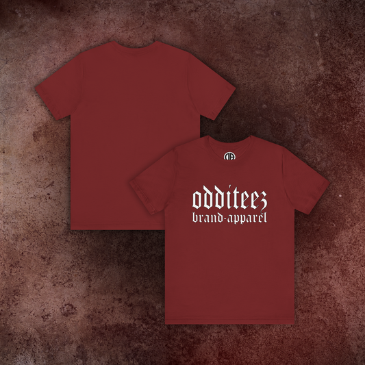 O.B.A. Old English Letters logo design, Unisex Adult Short-Sleeve Graphic Print T-Shirts