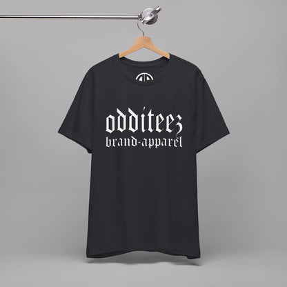 O.B.A. Old English Letters logo design, Unisex Adult Short-Sleeve Graphic Print T-Shirts