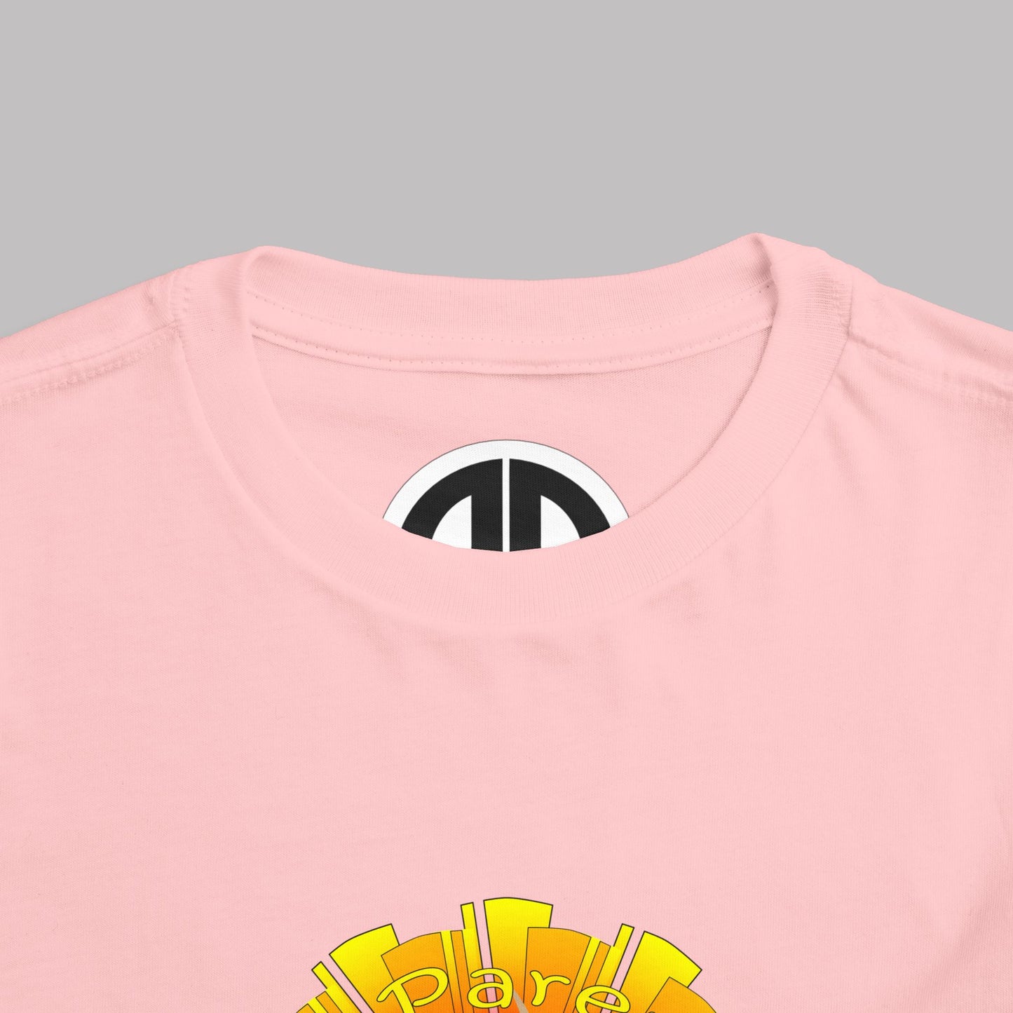 "My Parent's Golden Child" design, Unisex Toddler Short-Sleeve Graphic Print T-shirts