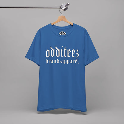 O.B.A. Old English Letters logo design, Unisex Adult Short-Sleeve Graphic Print T-Shirts